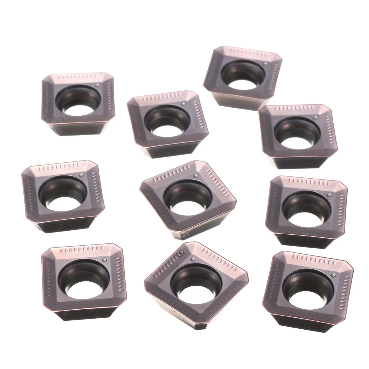 

10pcs SEKT1204AFTN Tungsten Steel Inserts CNC Milling Insert Lathe Tool Lathe Inserts For Processing Steel