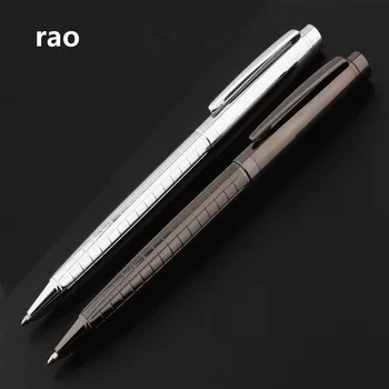 

Luxury quality 856 Gray line Colour Business office Medium Nib Ballpoint Pen New Student Stationery school supplies