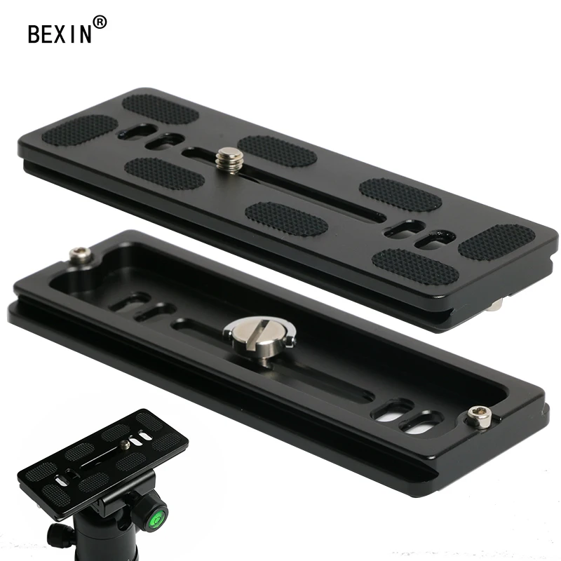 

Quick Release Plate Camera Mount Long Plate Base Plate Bracket With 1/4 Inch Screw For Dslr Camera Tripod Ball Head Clamp