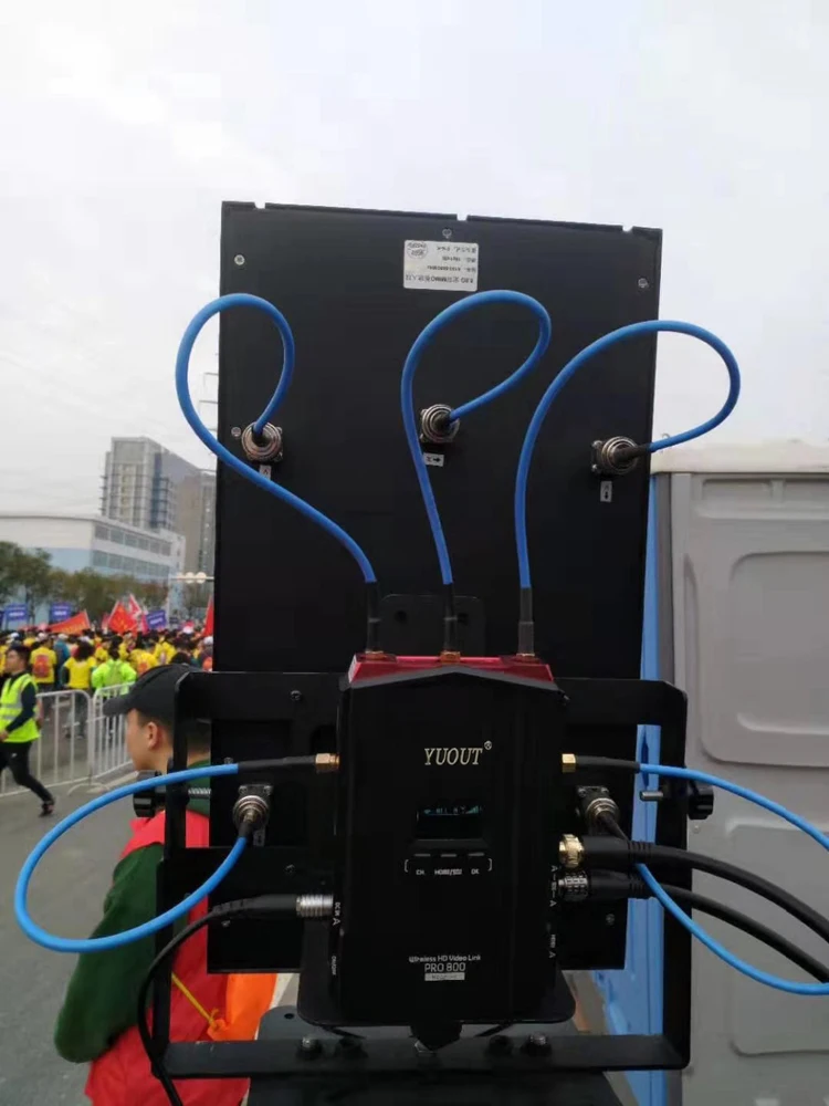 YUOUT очень большой радиус действия HDMI SDI Беспроводная передача 4900ft/1500m 1080P