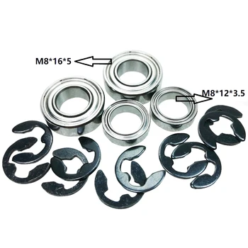

Replacement bearings parts kit for brushless motor M8 shaft with C-clips