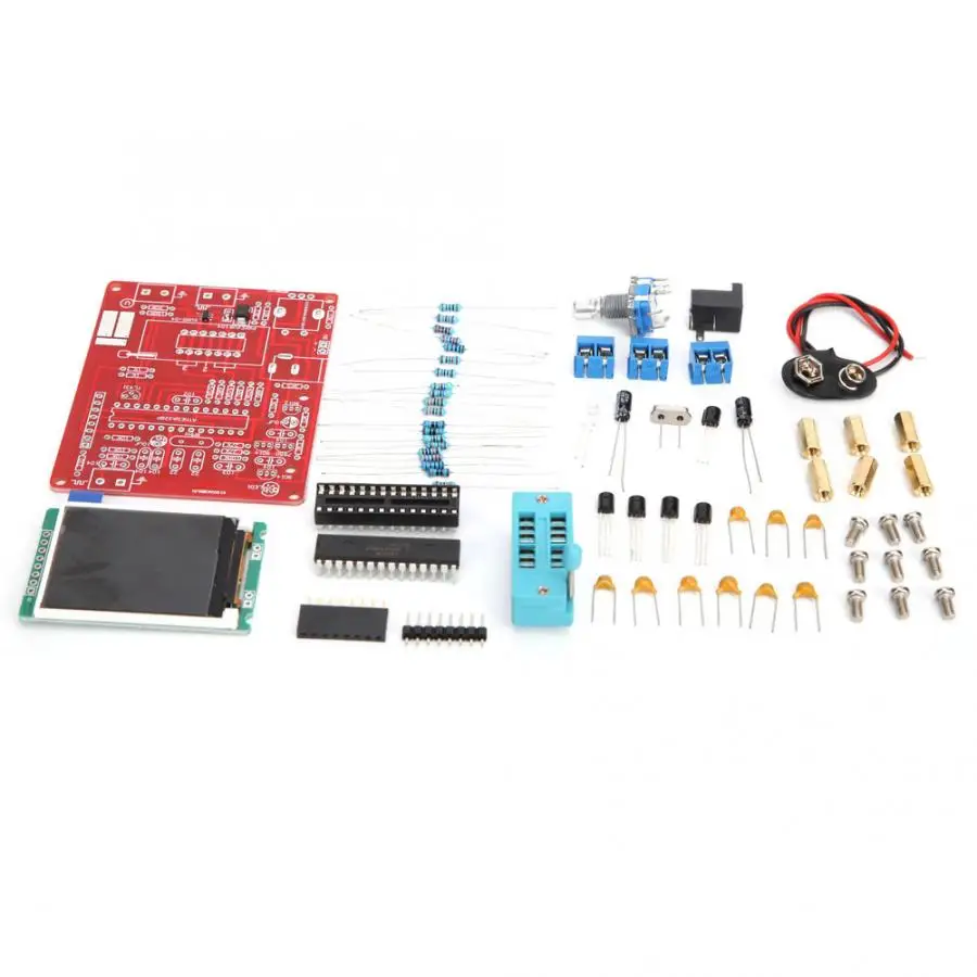 GM328 многофункциональный DIY цифровой Транзистор тестер сопротивление индуктивности емкость напряжение pwm частота тестер