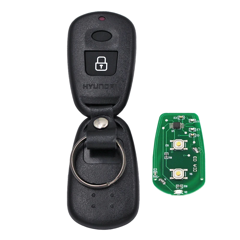Новый запасной 2 кнопочный дистанционный ключ Smart Car Key Fob 315 МГц или 433 для Hyundai Old
