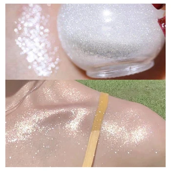 

Highlighter Brighten Face Shimmer Body Contour Iluminator Makeup High Lighter Skin Shine Cream Korean Make Up