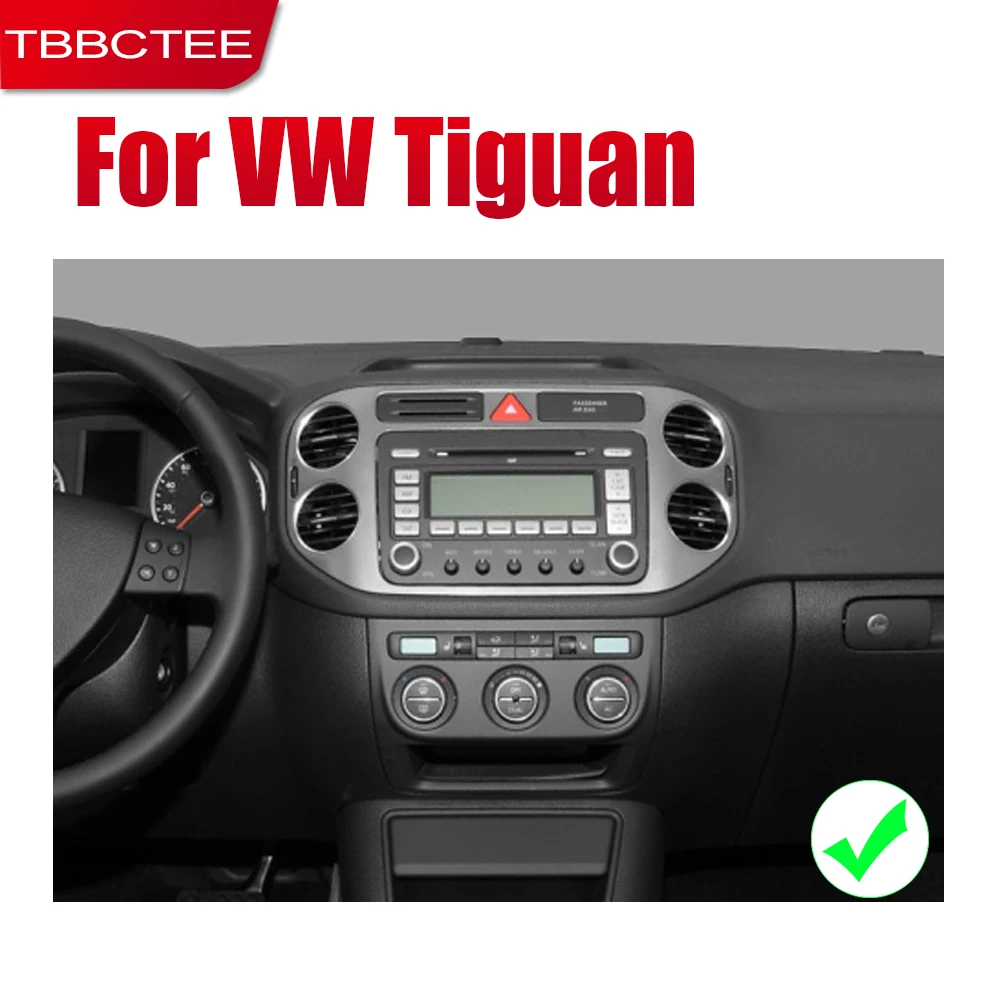 TBBCTEE Android 2 Din автомобильное радио, dvd для Volkswagen VW Tiguan 2007~ Автомобильный мультимедийный плеер gps навигационная система Радио стерео
