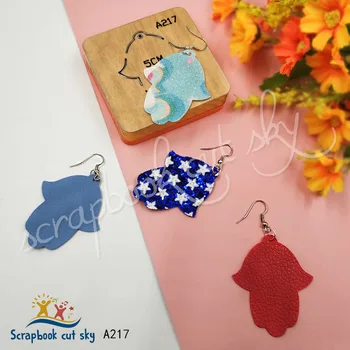 

Simple jewelry earrings A217 Muyu wooden mold scrapbook dies 2020 new products suitable for market general machines
