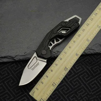 

Kershaw 1230 folding pocket camping knife 8cr13 Blade nylon wave fiber Handle outdoor tactical hunting survival Knives EDC tool