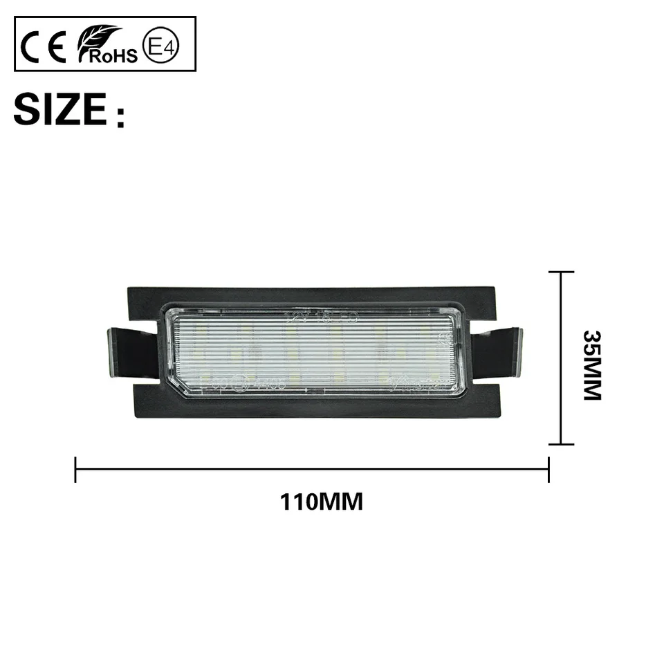 Canbus Lampada targa a LED per Hyundai I30 11-19 Accent