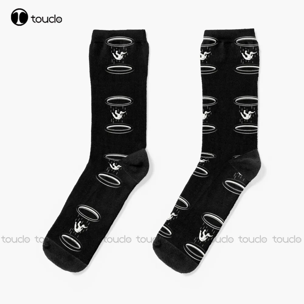 

Indoor Skydiving Wind Tunnel Socks Women Christmas Gift Unisex Adult Teen Youth Socks Custom 360° Digital Print Women Men