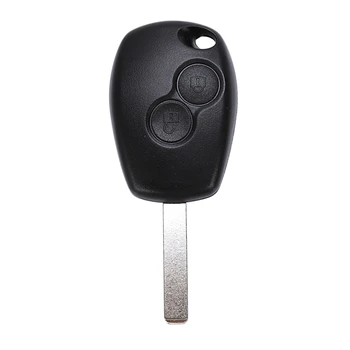 

2 Button Remote Key Shell Case for Plip Clio Renault Modus Twingo 3 black