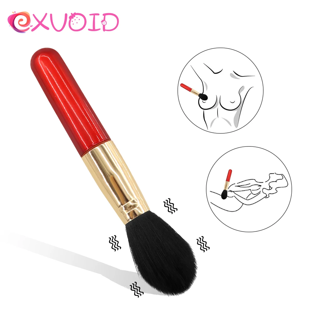 Кисточка для макияжа EXVOID фаллоимитатор вибратор интимные игрушки женщин товары