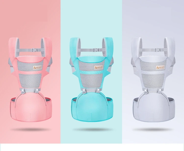 Portable Ergonomic Baby Carrier Infant Backpack for 0-36 Month Toddler Sling Wrap Hipseat Newborn Baby Carrying Belt for Mom Dad