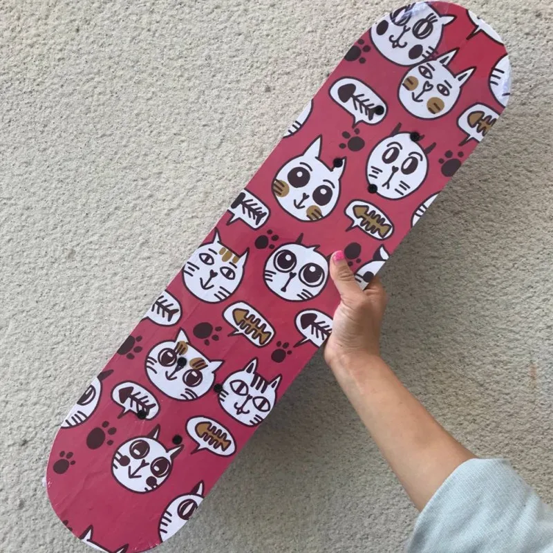Children Skateboard DouberRocker Board Scooter 2-7 Age Four Wheels Kids Cartoon Skateboard 60*15*8cm Outdoor Street Fun