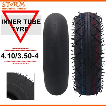 

Heavy Duty Inner Tube Outer Tyre 4.10 X 3.50 - 4 Big Foot 4.10/3.5-4 For Goped Bigfoot Torando Cobra Scooter ATV Quad Go Kart