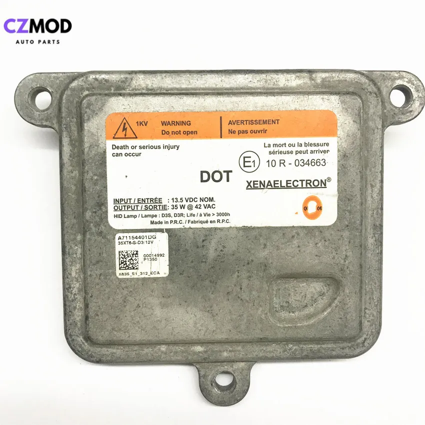 CZMOD 35XT6-S-D3 12 В D3S D3R ксеноновая фара HID Балласт модуль управления 35XT6-S-D3 A71154401DG(используется