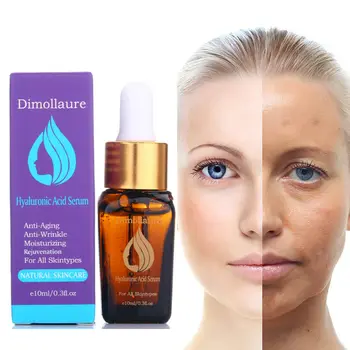

Dimollaure Hyaluronic Acid Anti-Aging Sodium hyaluronate serum Hydrating Moisturizers Treatment Face Care Cream Snail Serum
