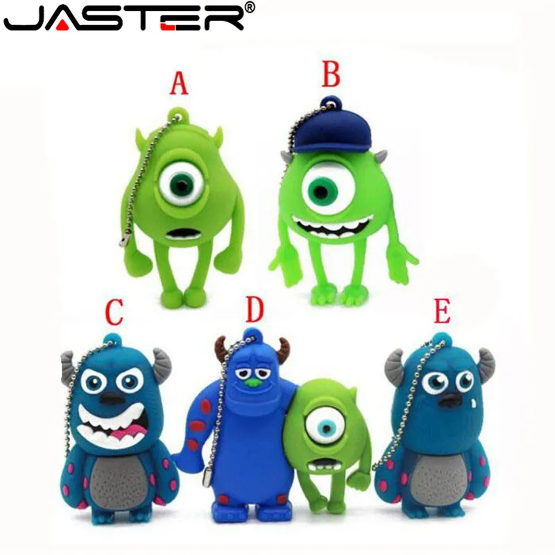 Cle USB Monsters университетский мини инструмент Mike James флеш накопитель 4 ГБ 8 16 32 64 Флешка