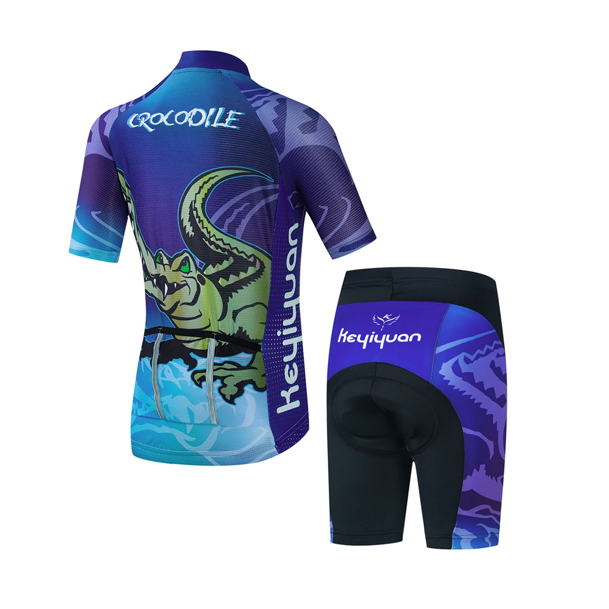 Boy Girls Bicycle Wear Suit Summer Short Sleeve Bike Clothes Children Road Mtb Clothing Kids Cycling Jersey Set