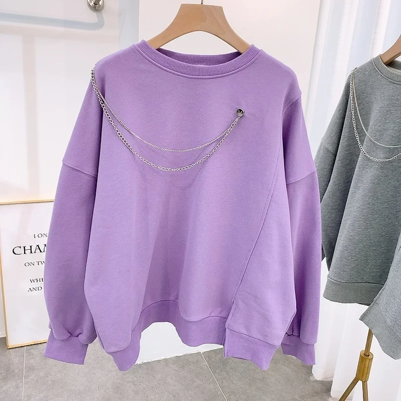 Winter 2020 Women Fleece Sweatshirt Heavy