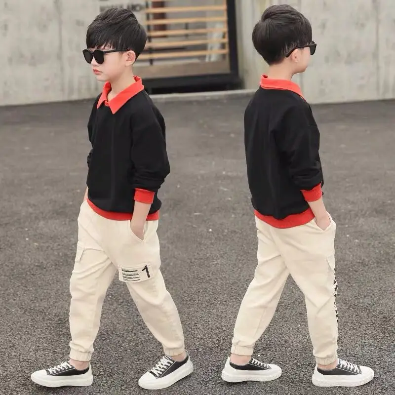 

Kids Sports Suit for boys Kids Boys Jacket + Pant Set Girl Boy Sweatsuit Autumn Children Clothing Set kids clothes boys