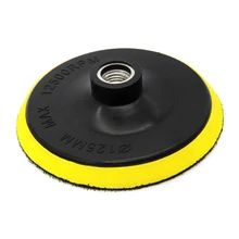 

5 inch Hook and Loop Backing Pad Sanding Polishing Backer Plate with M10 Drill Adapter for Random Orbit Sander Polisher Buffer