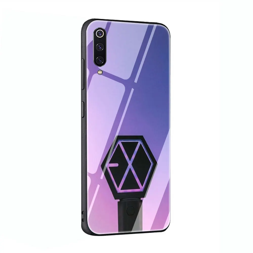 EXO band k-pop kpop чехол из закаленного стекла для телефона Xiaomi mi 8 9 Red mi 4X 6A Note 5 6 7 Pro Pocophone F1 - Цвет: G7
