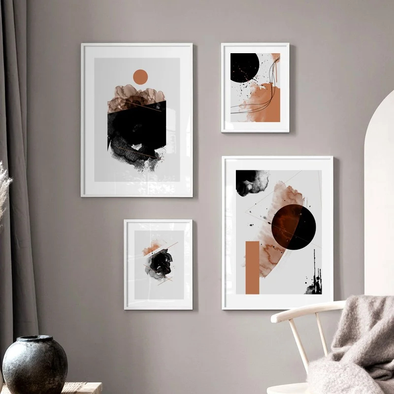 

Modern Simplicity of Abstract Wall Art Print Canvas Painting Line Nordic Canvas Posters And Prints Wall Pictures For Living Room
