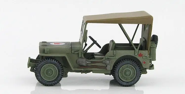 Хобби Мастер США Willys джип 39R крыло 400 Sqn RCAF Дания июля 1945 1/48 литая под давлением модель готового грузовика