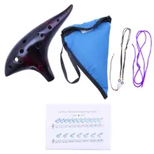 12 отверстий окарина керамическая альт C легенда о Зельде окарина флейта