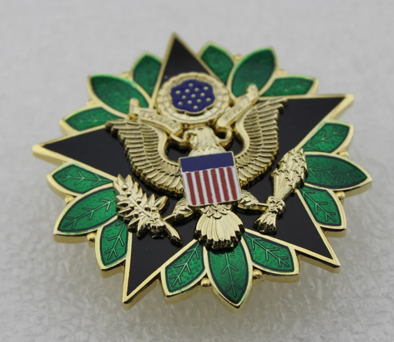 Отдел обслуживания персонала США-армейский идентификационный значок-значок для одинаковой униформы-Реплика ТВ/фильм Prop pin значок
