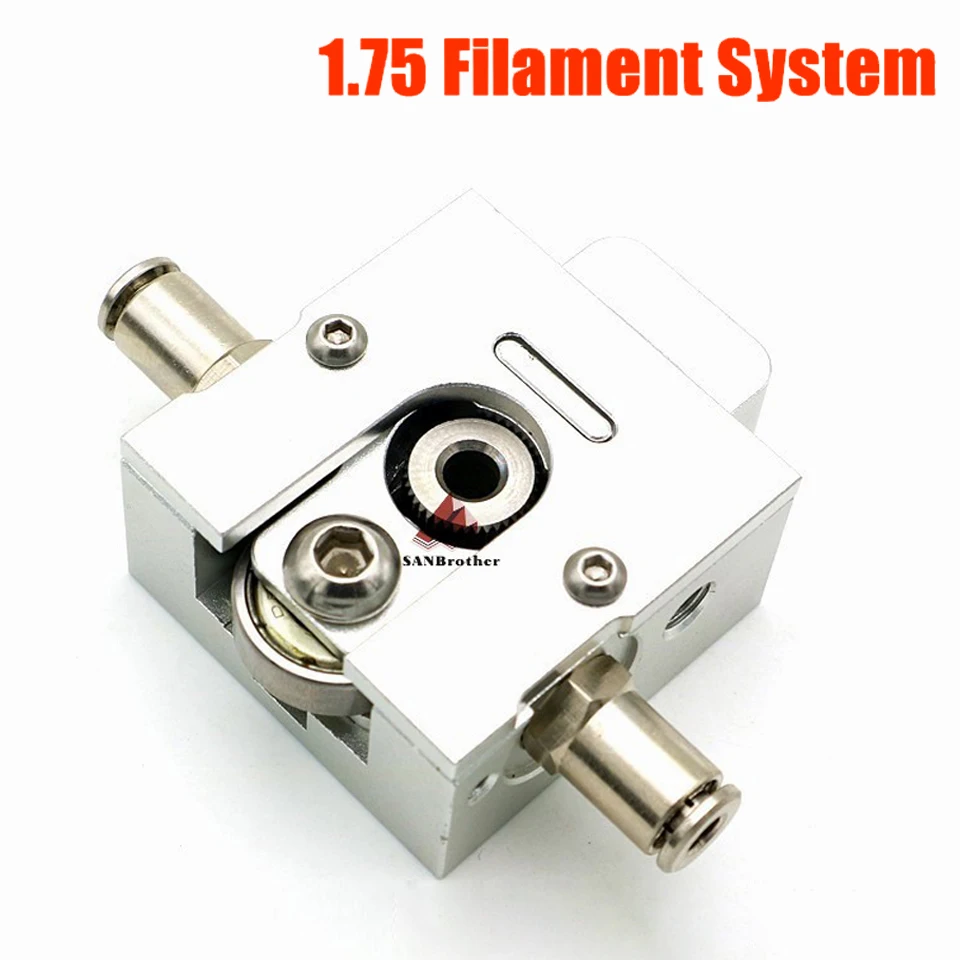 

Полностью металлический экструдер Reprap Bulldog для 3D-принтера, 1,75 мм, J-head MK8