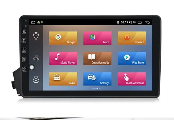 9" octa core 1280*720 QLED screen Android 10 Car video player GPS Navigation for Ssangyong Actyon Kyron 2006-2016 | Автомобили и