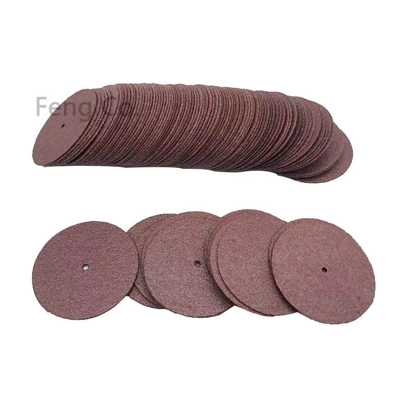 100pcs Dental Lab Ultra Thin Separating Discs Abrasives for Metal Ceramic Crown Cutting Polishing Dentist Material 22x 0.25mm 4