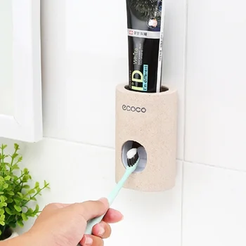 

Automatic Squeeze Toothpaste Bathroom Accessories Automatic Hanging Toothpaste Holder Home Toothpaste Stand Practical Home Decor