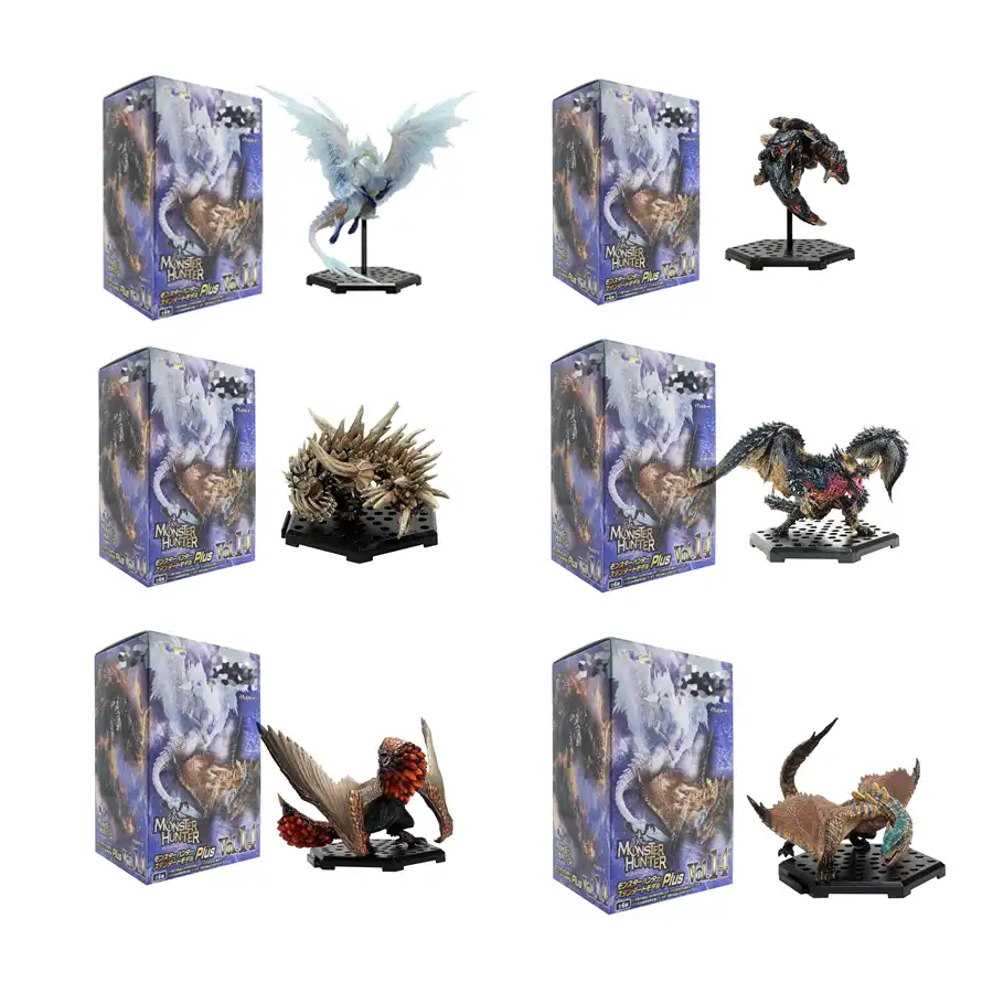 Anime Monster Hunter World Iceborne Dlc Vol14 Blind Box Pvc Action Figure Dragon Decoration Toy Model Collection Christmas Gifts Aliexpress
