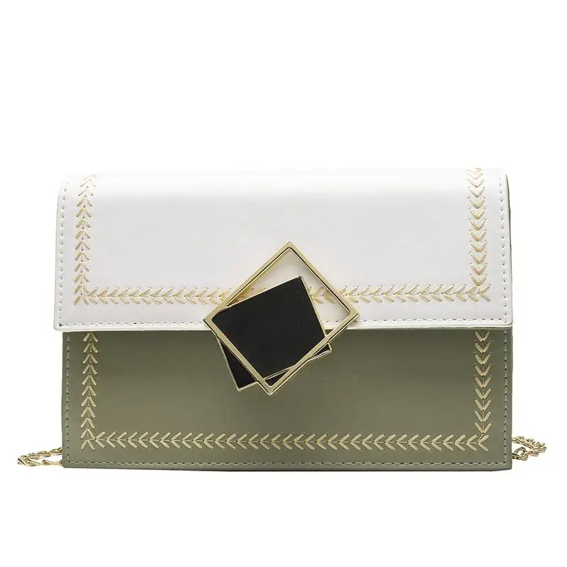 

Fashion Chain Pu Leather Crossbody Ms. 2019 Small Crossbody Bag Special Lock Design Women's Travel Bag messenger bags