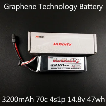 

Flower brand Infinity graphene technology 3200 mah lithium battery 14.8 V 70 c 4 s1p bypass