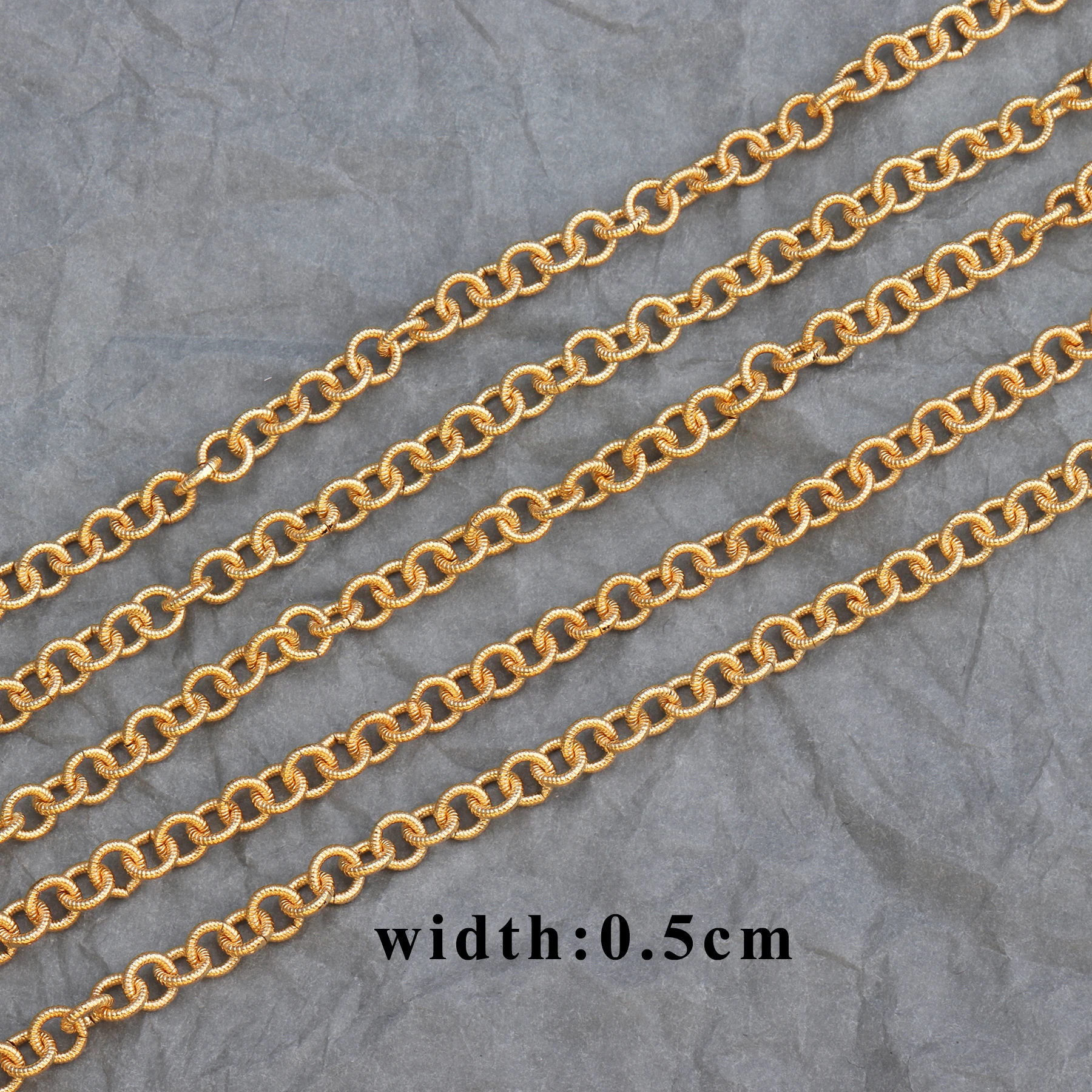 Assoonas C56, 18K Золотая цепь, diy цепь, ювелирные аксессуары, ювелирные изделия, ручная работа, изготовление ювелирных изделий, diy серьги кулон, 1 м/лот
