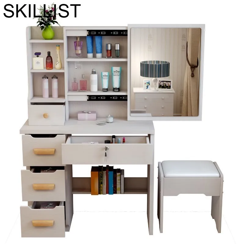Ящик для шкафа Mesa Coiffeuse Avec Miroir макияж Tocador De Maquillaje туалетный столик из дерева