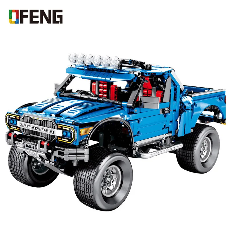 

701970 Technic Fit Legoing The F-150 Raptor Pickup Model Building Blocks Set Classic Expert Vehicle Toys For Children Kids Gifts