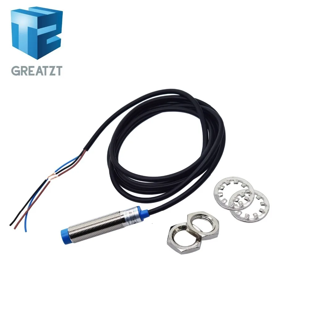 GREATZT LJ12A3-4-Z/BX Индуктивный датчик обнаружения переключатель NPN DC 6-36 в для Arduino