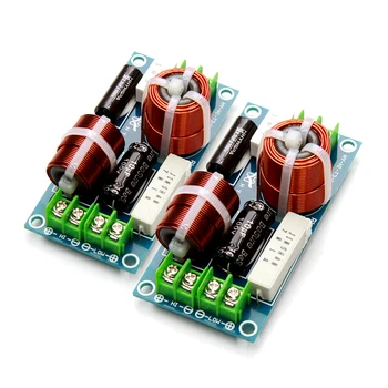 

2PCS 2 Way 120W Speaker Bass Treble Frequency Divider 2-Unit Home Theater Tweeter Woofer Hifi Stereo Audio Crossover Filters