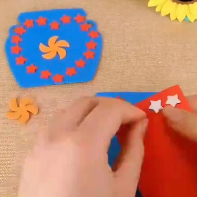 Набор нетканый Войлок DIY Материал посылка простой Сделай Сам упражнения для