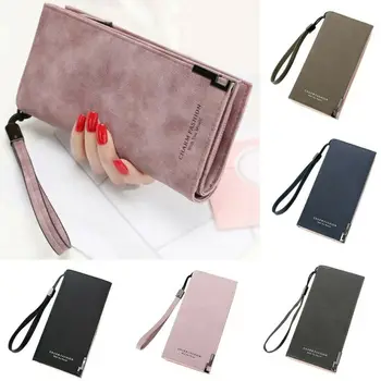 

Women PU Leather Long Purse Wallet Female Big Capacity Hasp Zipper Purse Ladies Wristlet Clutch Coin ID Credit Card Holders