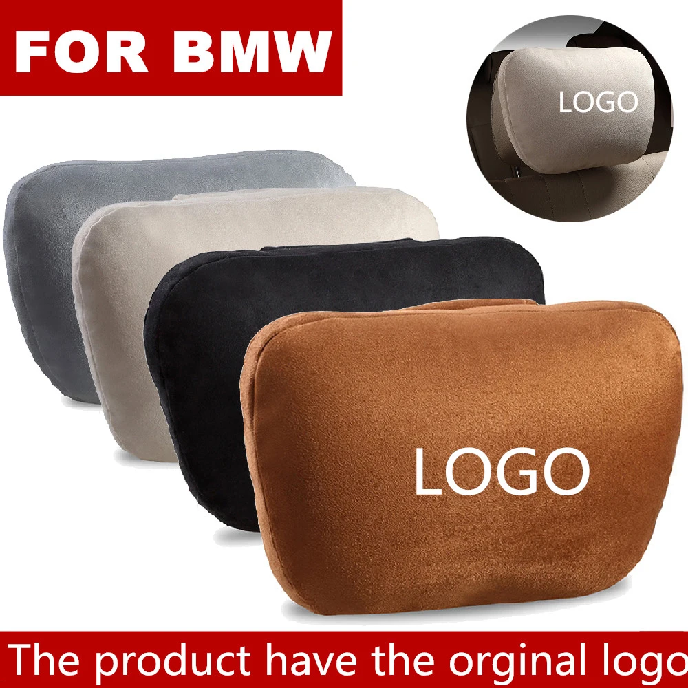 

Super Soft Suede Cover Car Headrest Neck Support Pillow Seat Cushion FOR BMMW M E30 E38 E39 E46 E60 E61 E90 X1 X3 E70 E83 X5 F10