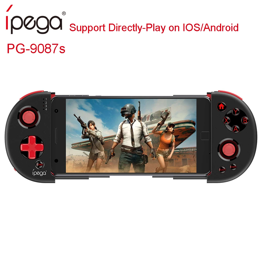 IPEGA PG 9087s обновленный PG9087 Bluetooth геймпад для Android/IOS Смартфон выдвижной игровой
