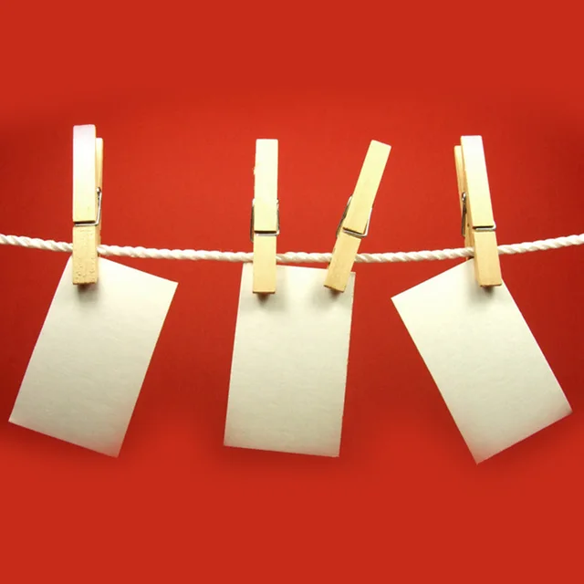 50/100Db Kis Méretű Természetes Fa Klipek 25 Mm Mini Fotó Ruhacsipeszek Kézműves Dekoráció Iskolai Irodai Kiegészítők - Image 3