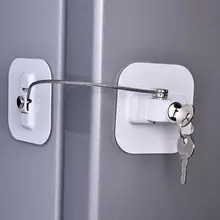 Ограничитель блокировки двери из нержавеющей стали многофункциональный защитный замок для детей холодильник анти-ребенок альпинистское окно осень предел безопасности замок
