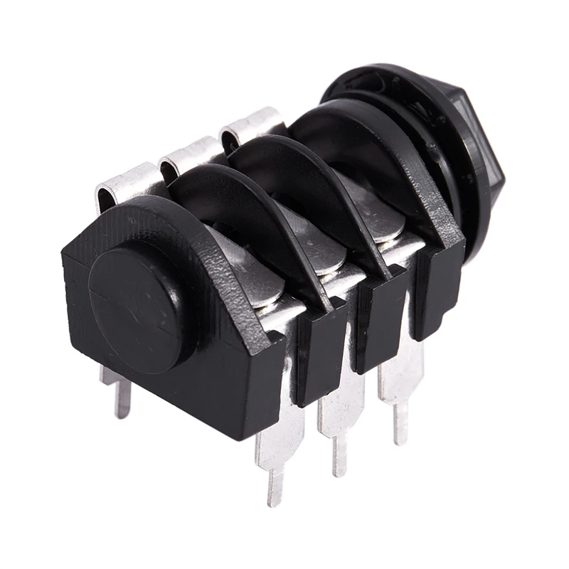1/4 &quot6 5 мм стерео o PCB панель крепление разъем для наушников 6 Pin|Наушники и