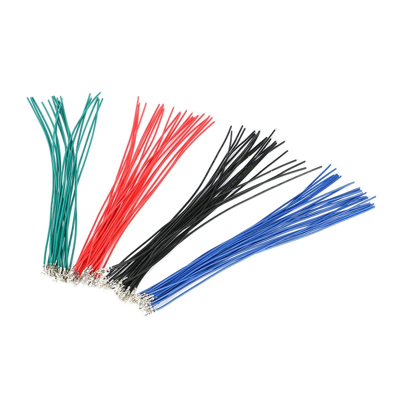 100pcslot KF2510 Line Single Head Spring Electronic Wire Connecting Line 20CM 24AWG KF2510 Terminal Cable (1)
